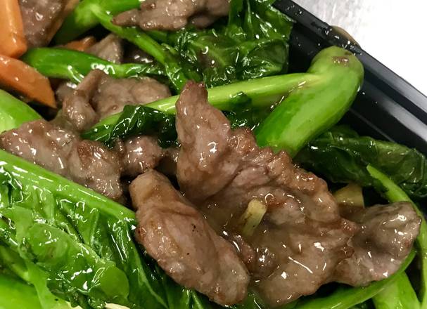 40B Beef and Chinese Broccoli 唐兰牛肉